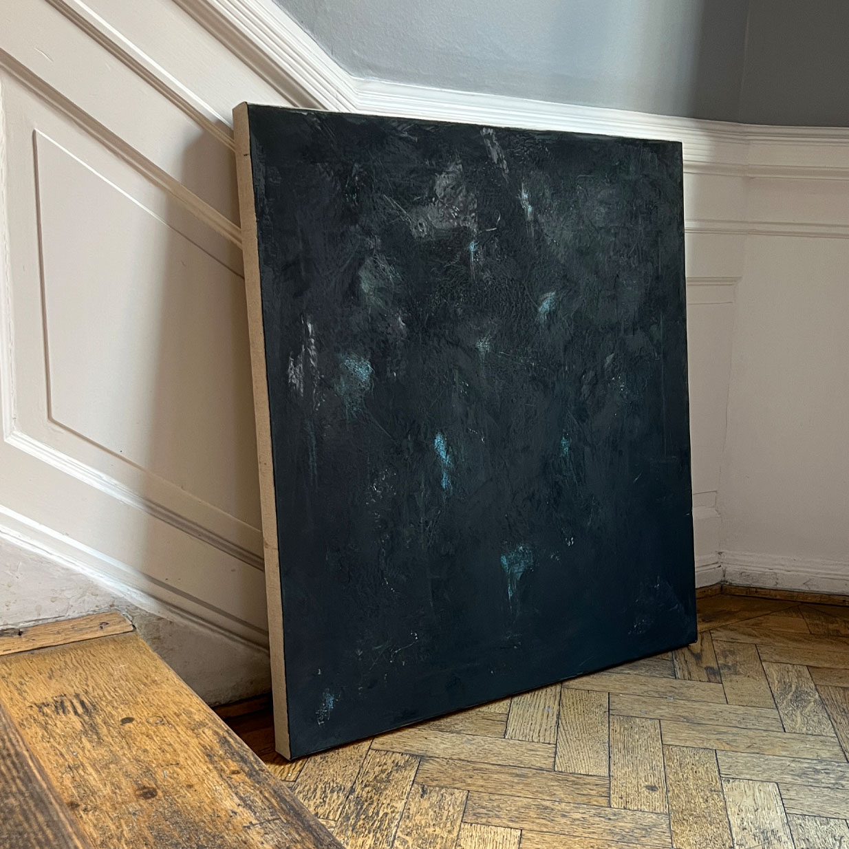 michael baastrup chang blackbird painting