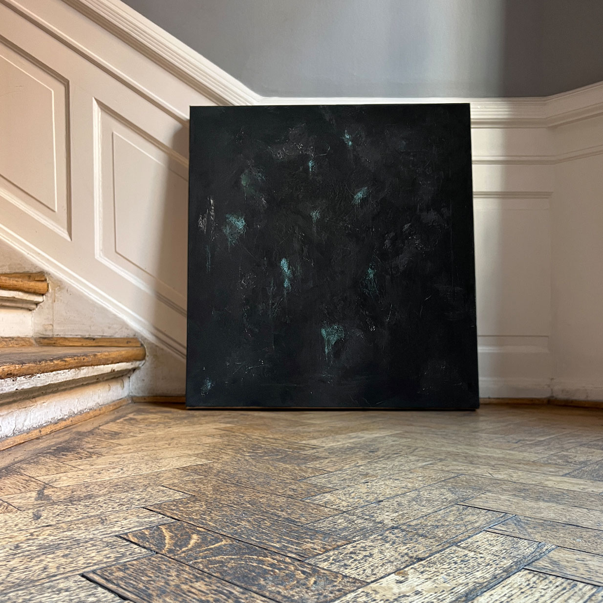 michael baastrup chang blackbird painting