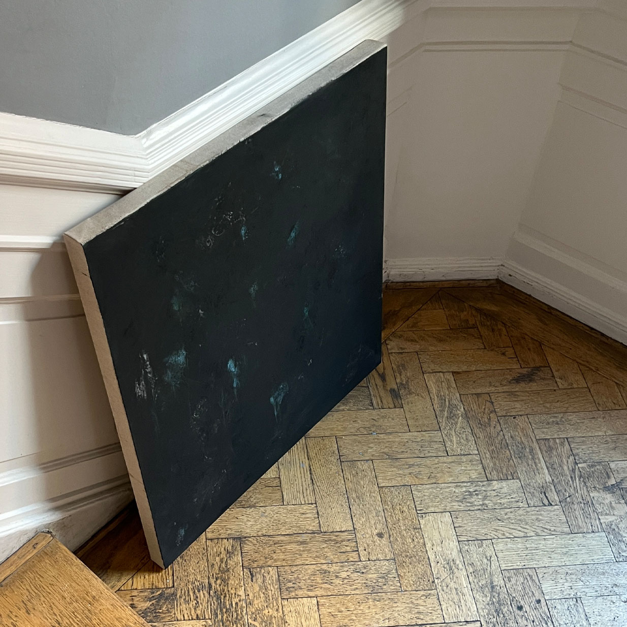 michael baastrup chang blackbird painting
