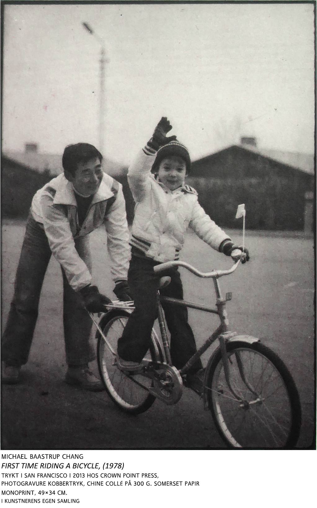 photo of michael baastrup chang and his father